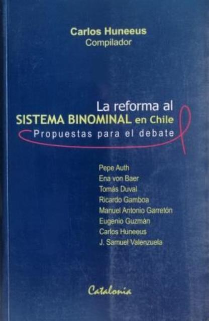 La reforma al sistema binominal