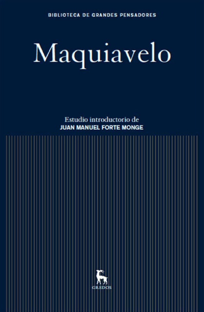 (Digital) Maquiavelo, Obras escogidas